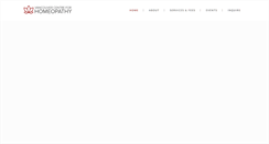 Desktop Screenshot of homeopathyvancouver.com